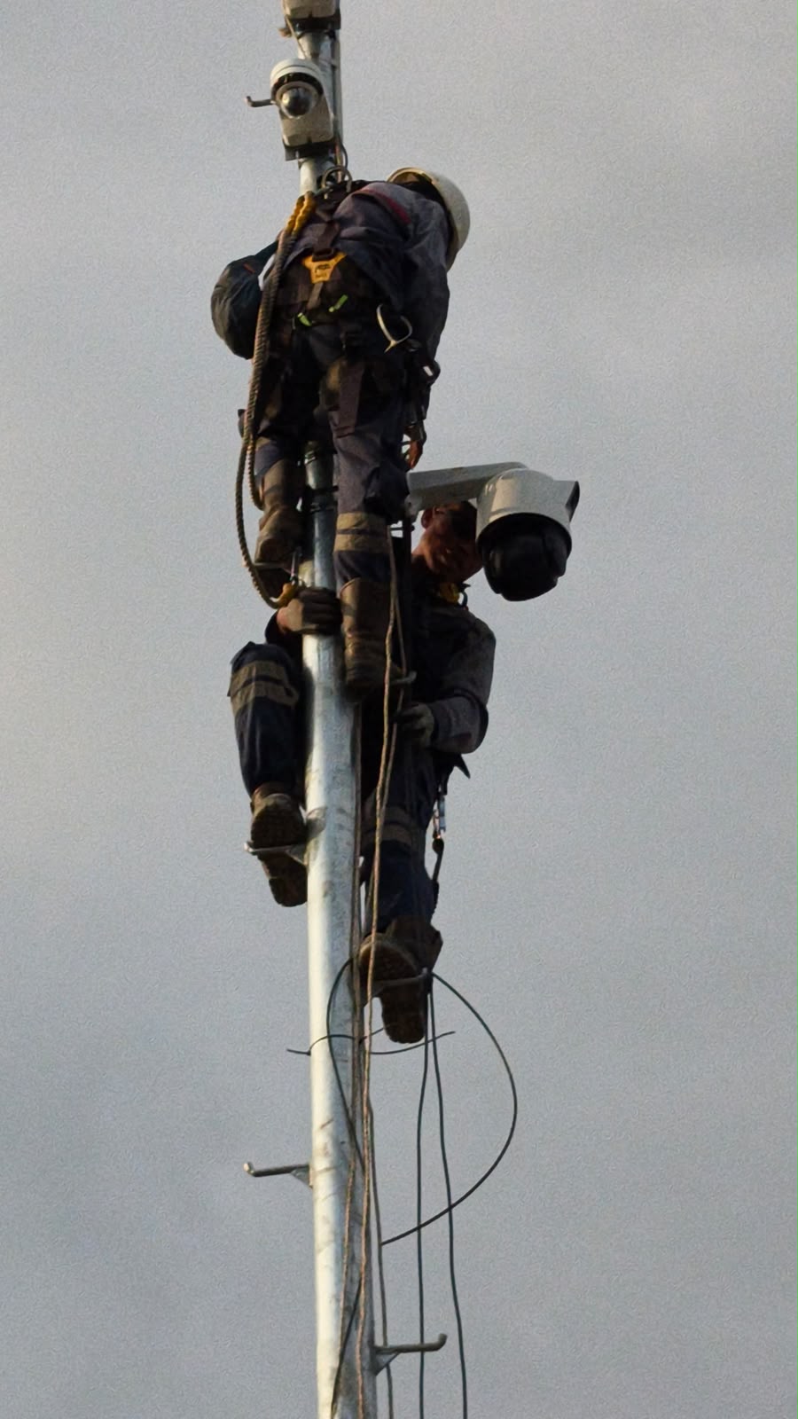 Instalasi CCTV marine-grade
